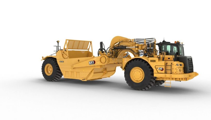 Caterpillar relaunches signature Cat® 651 Wheel Tractor Scraper with improvements to productivity, cycle times and comfort